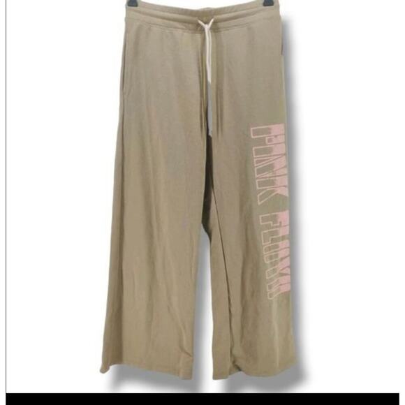 Pink Floyd Pants - Pink Floyd Women's brown Wide-legPink Floyd Women’s Wide-Leg Loungewear pants